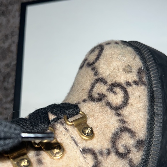 GG WOOL ANKLE BOOT// GOOD CONDITION//WORN OCCASIONALLY//. SIZE: 36 - Picture 13 of 16